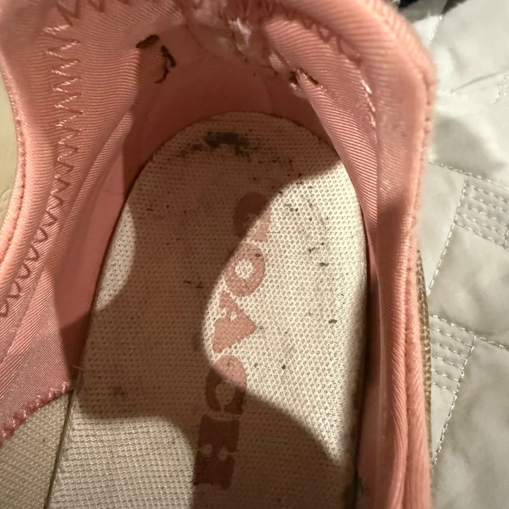 Coach Shoes Womens Logo Sneakers Size 8 B Multicolor Sig Tech Runner - Picture 8 of 11